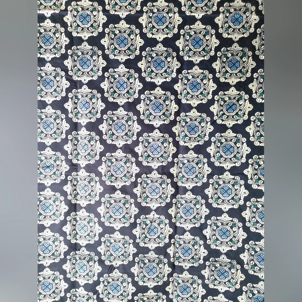 2 Yards NEW Fabric Home Decor DELHI Blue Ty Pennington Impressions